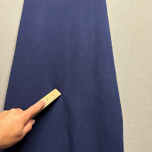 GRLFRND Florrie Navy Blue Ribbed Midi Dress with Short Sleeves XXS - Picture 12 of 12